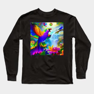 Beautiful Bird . Long Sleeve T-Shirt